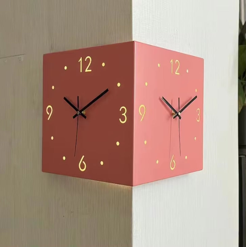 Luxury Double Face Creative Living Room Digital Wall Clock