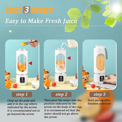 Portable USB Rechargeable Blender & Smoothie Maker