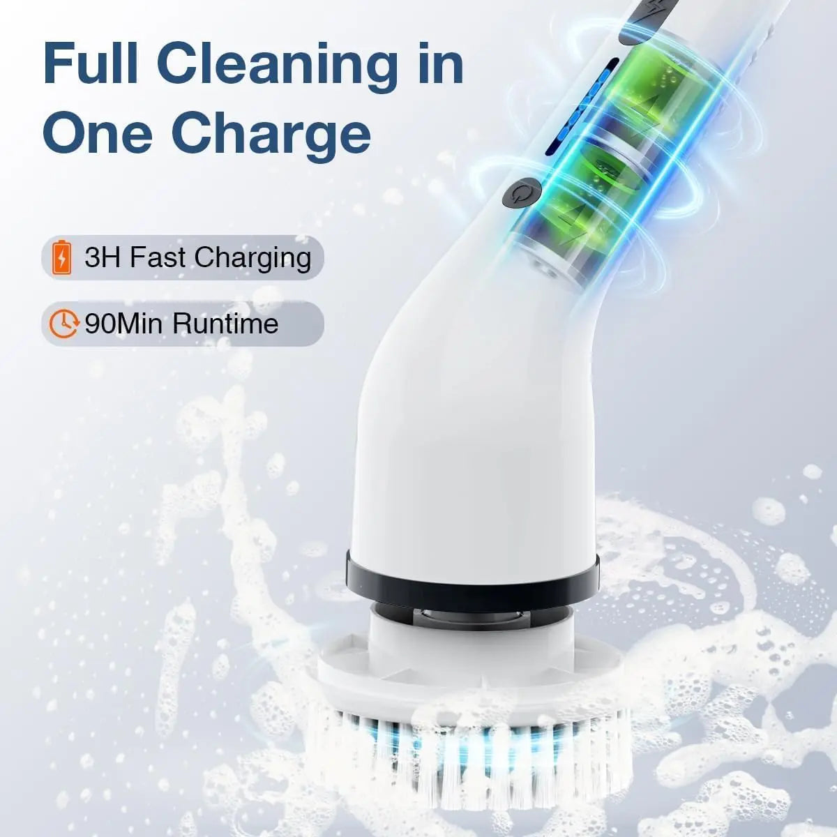 Cordless Handheld Electric Scrubber Kit