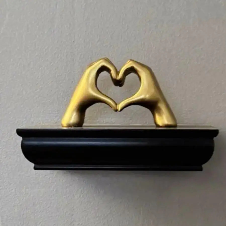 Hand Shaped Resin Ornament