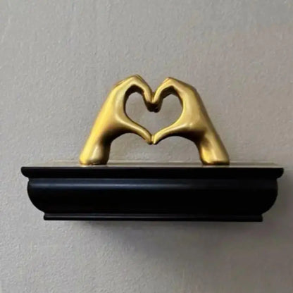 Hand Shaped Resin Ornament