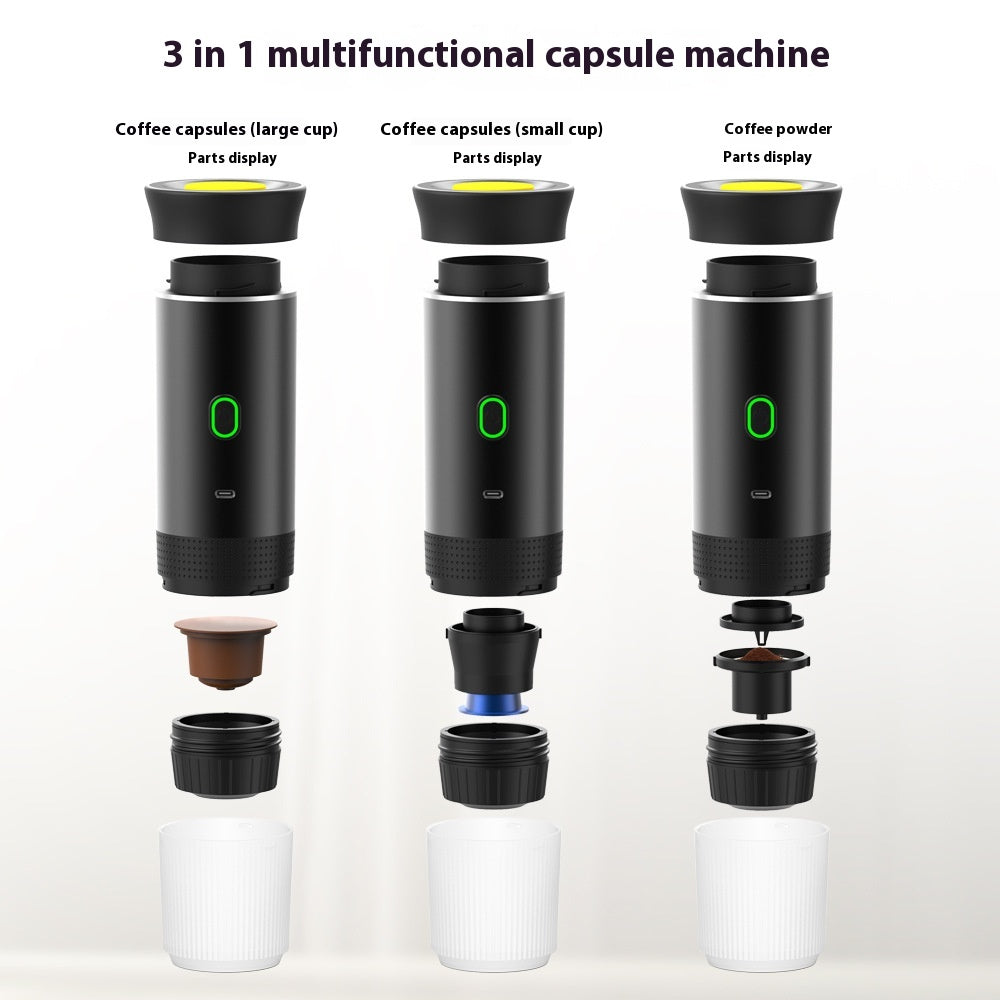 3 In1 Espresso Portable Coffee Espresso Maker