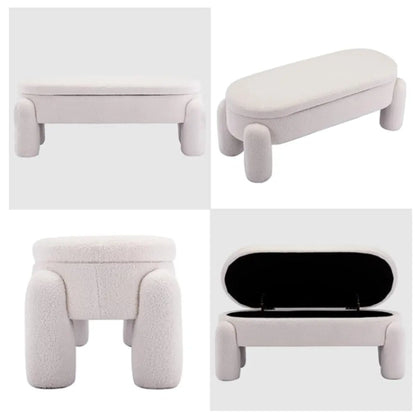 Sherpa Ottoman Storage Bench