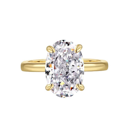 Oval Cut Cubic Women Fasion Ring