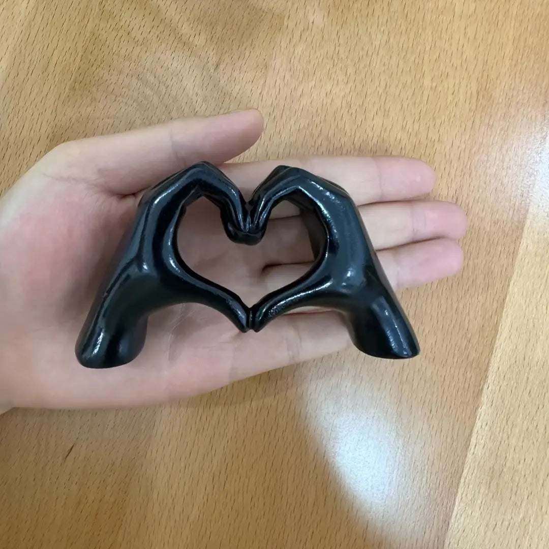 Hand Shaped Resin Ornament