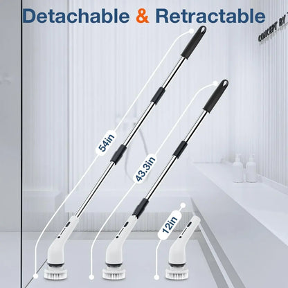 Cordless Handheld Electric Scrubber Kit