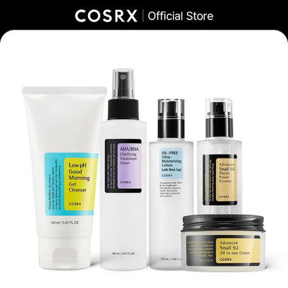 [COSRX Official] the COSRX Complete Korean Skincare Sets | SIMPLE & EASY GLASS SKIN