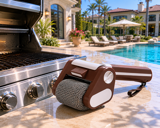 Electric Barbecue Grill  Brush