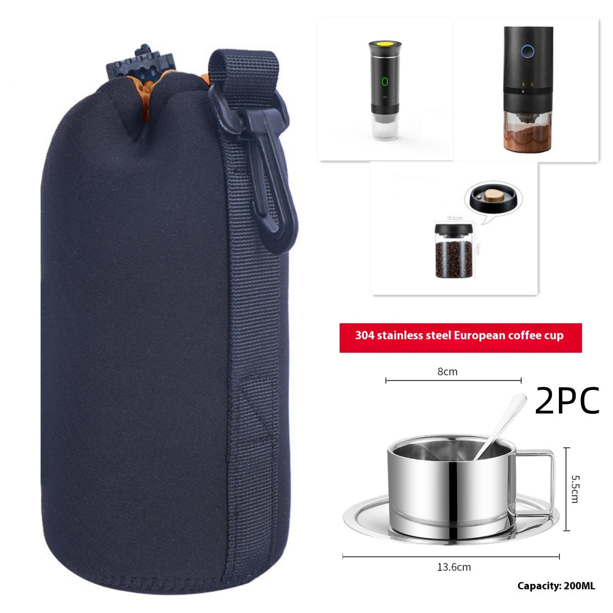 3 In1 Espresso Portable Coffee Espresso Maker