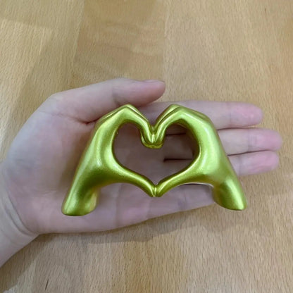 Hand Shaped Resin Ornament