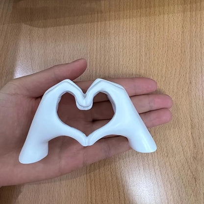 Hand Shaped Resin Ornament