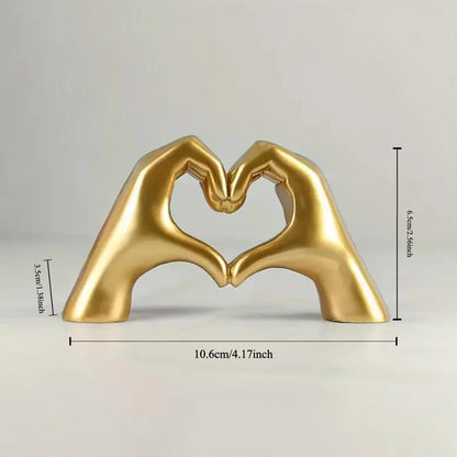 Hand Shaped Resin Ornament