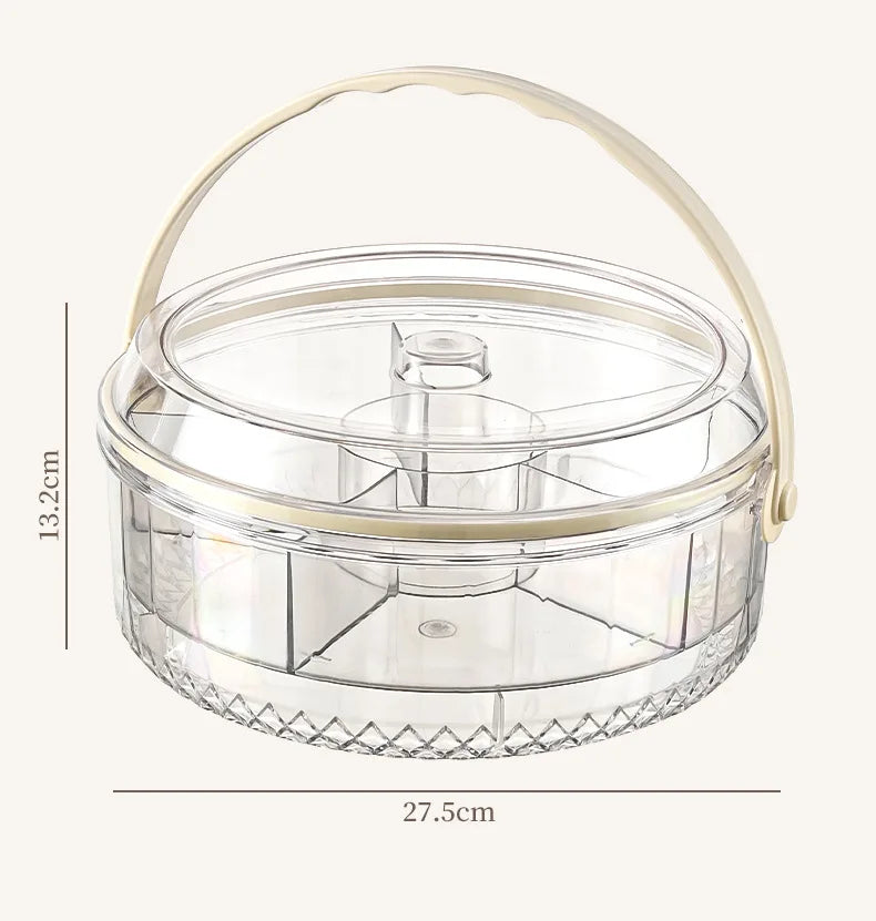 10" Chilled Rotatable Serving Tray