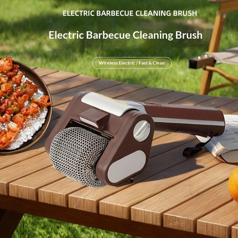 Electric Barbecue Grill  Brush