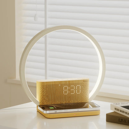 Sunrise Alarm Clock Night Light with Wireless Charger