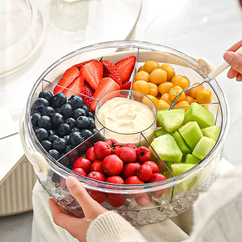 10" Chilled Rotatable Serving Tray