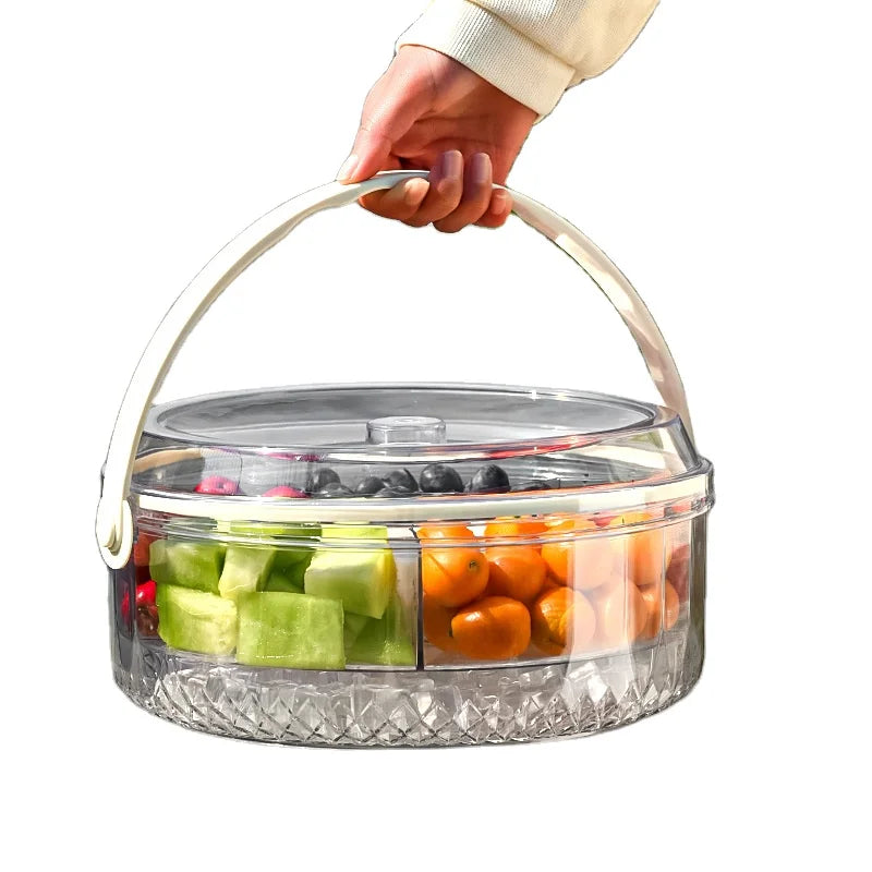10" Chilled Rotatable Serving Tray
