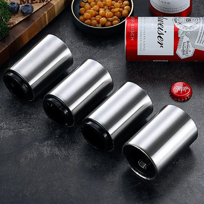 Stainless Steel Automatic Beer Bottle Opener