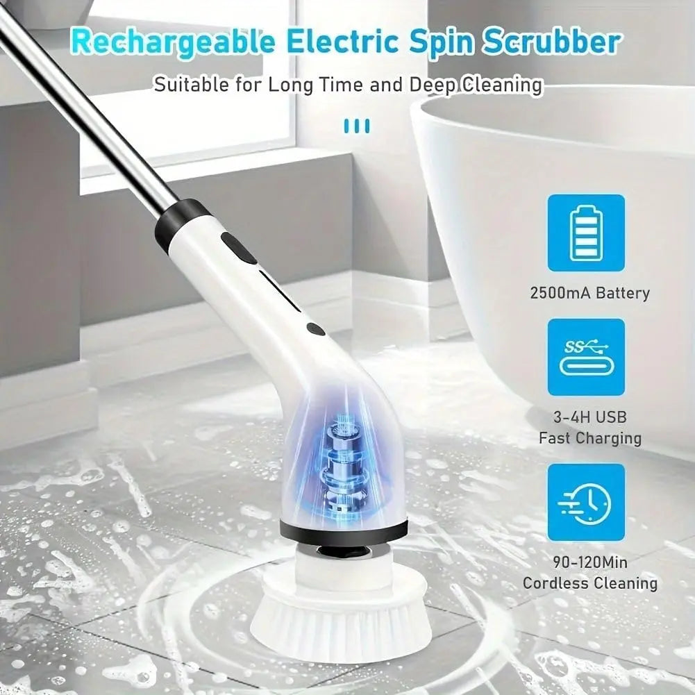 Cordless Handheld Electric Scrubber Kit