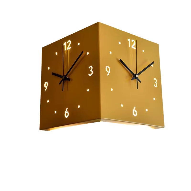 Luxury Double Face Creative Living Room Digital Wall Clock